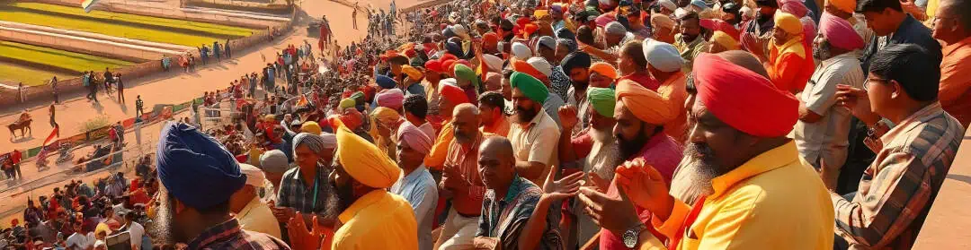 People at tournament